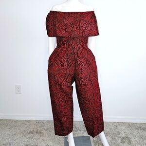 African Print Ankara Style Pants Jumper Jumpsuit Romper
